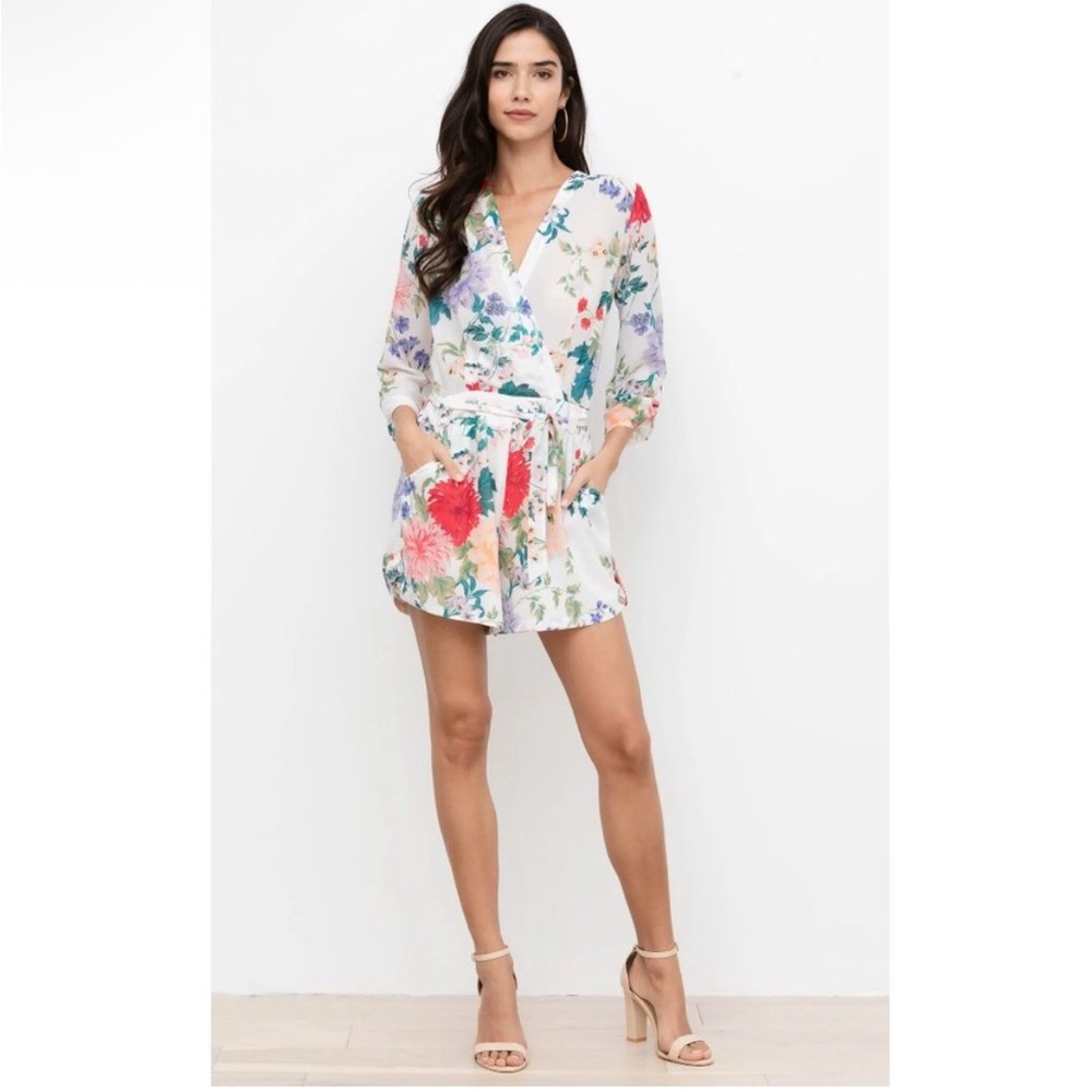 Yumi Kim Liz Romper Floral
